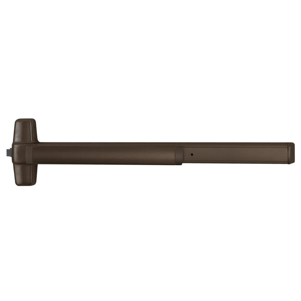RXQEL98L-KC-05 3 313 RHR Von Duprin 98 Series Key Capture Rim Exit Device in Duranodic Dark Bronze