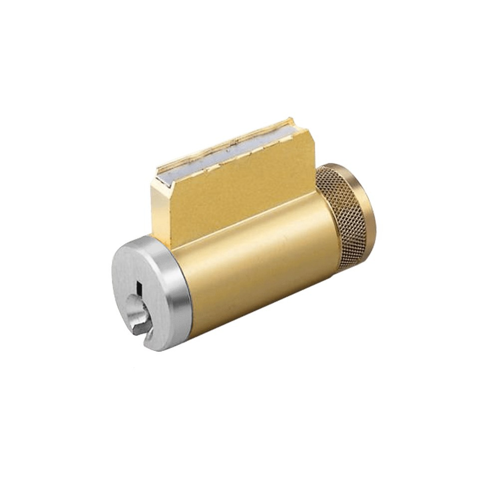 15795CA-26D-0B Ilco Sargent 6-Line Cylinder Corbin Russwin 60 Keyway in Satin Chrome - Kaba Ilco