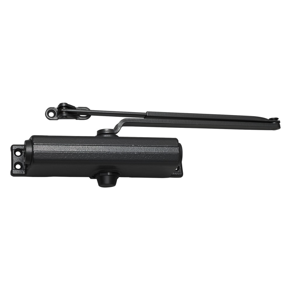 LCN 1261 with Regular Parallel Arm Slim Cover in Black