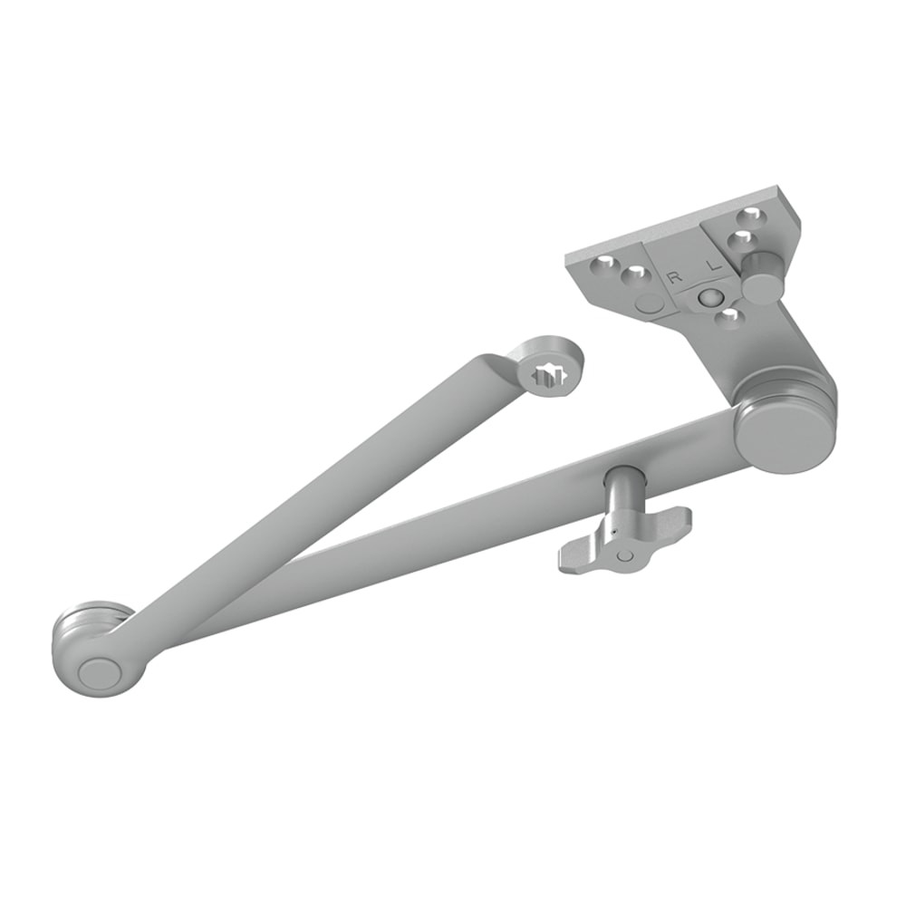 LCN 1450 CUSH-N-Stop Arm Assembly in Aluminum