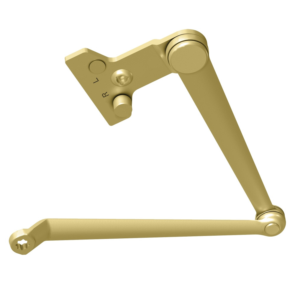 LCN 1460 Spring CUSH-N-Stop Main Arm in Bright Brass