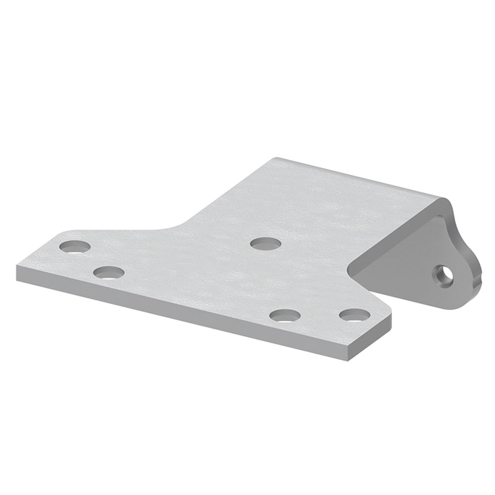 LCN 1460 Parallel Arm Shoe in Satin Chrome