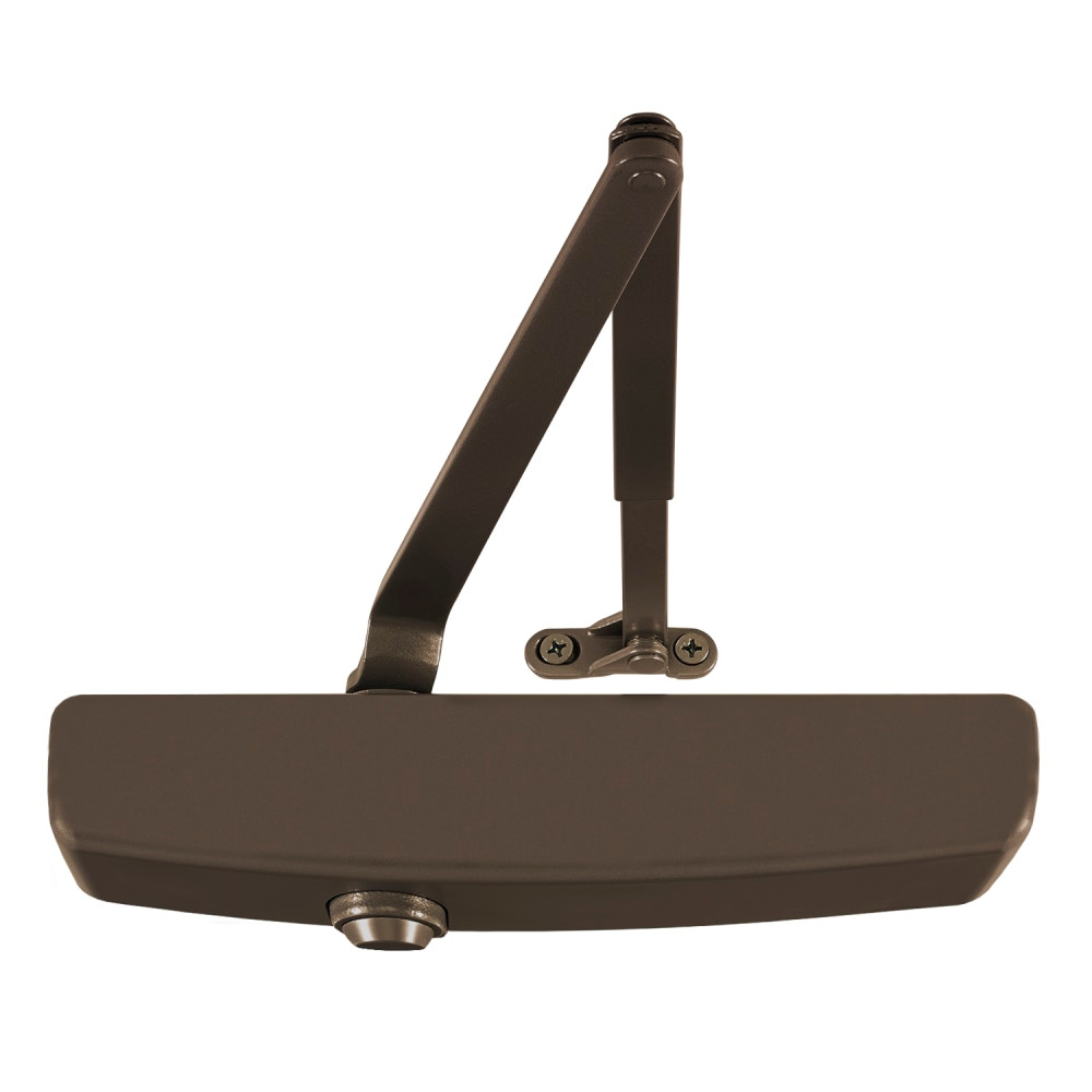 LCN 1461 with Heavy Duty Arm with Door Stop in Dark Bronze