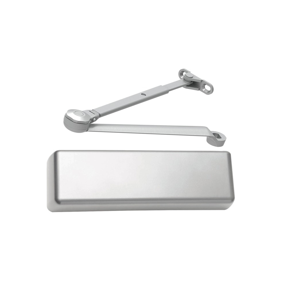 LCN 4011 with Friction Latch Arm Delayed Action in Aluminum