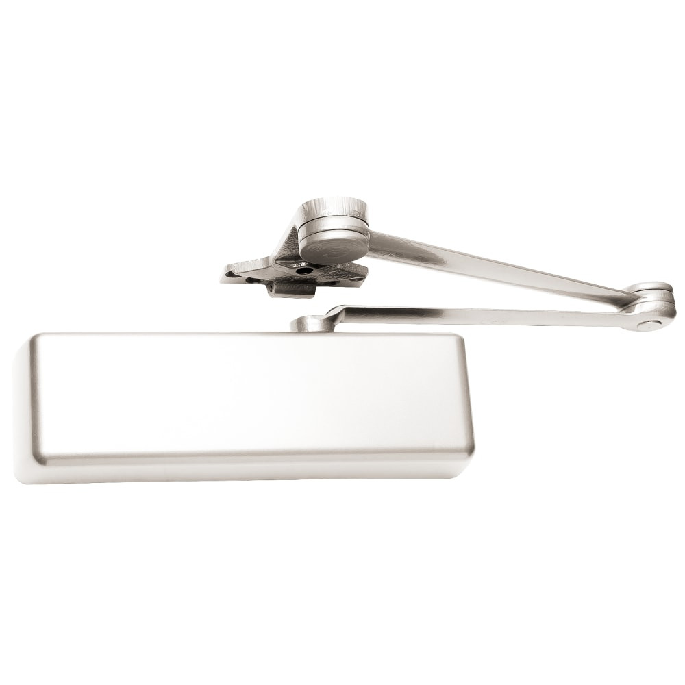 LCN 4111 with Cushion Arm in Bright Chrome