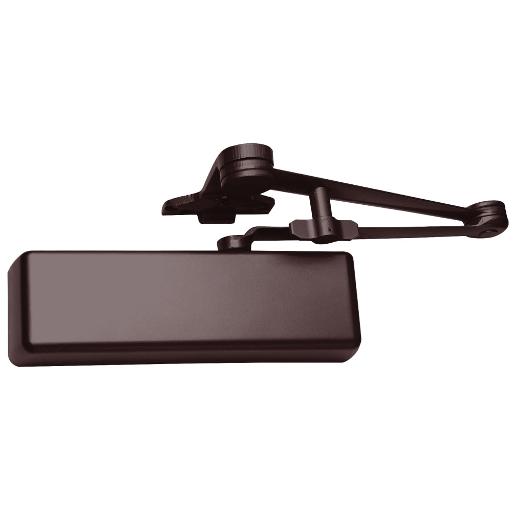 LCN 4111 with Hold Open Cushion Arm Delayed Action in Dark Bronze