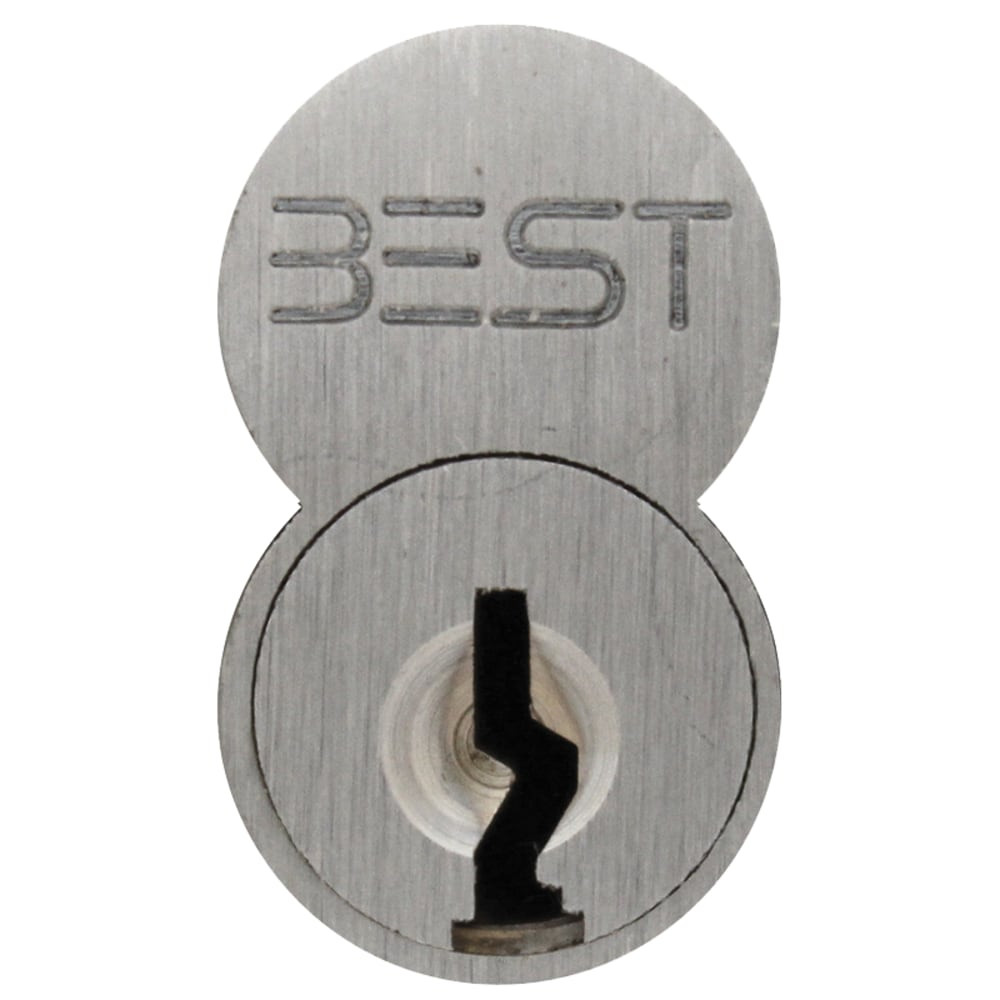 1C7C1626 BEST 7-Pin SFIC Core Uncombinated C - Best Keyway in Satin Chrome