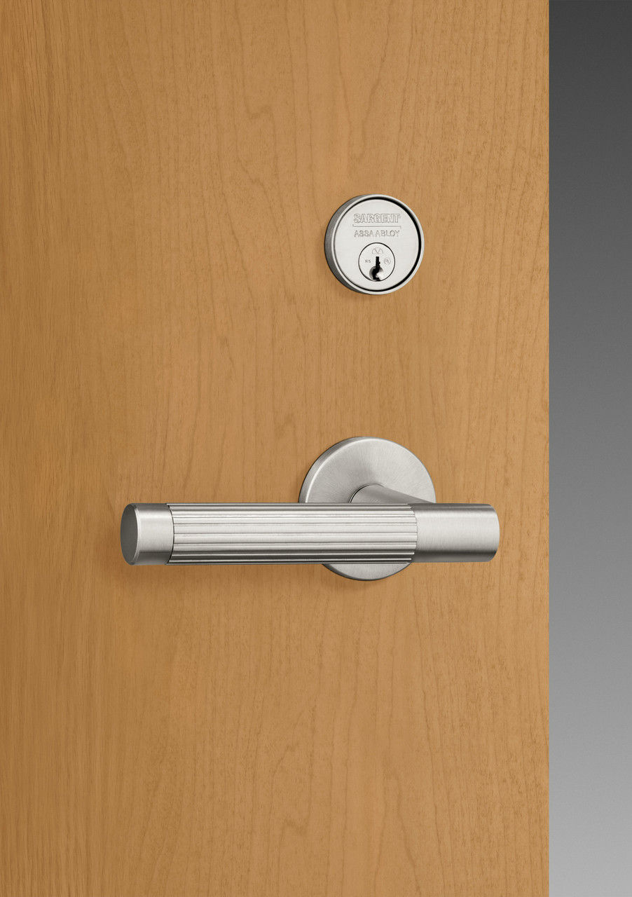 60-8204-LNL-26D Sargent 8200 Series Storeroom Fire Rated Mortise Lock in Satin Chrome