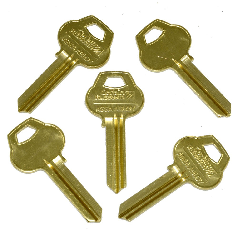 Corbin Russwin 6-Pin Key Blank - D1 Keyway (50-Pack)