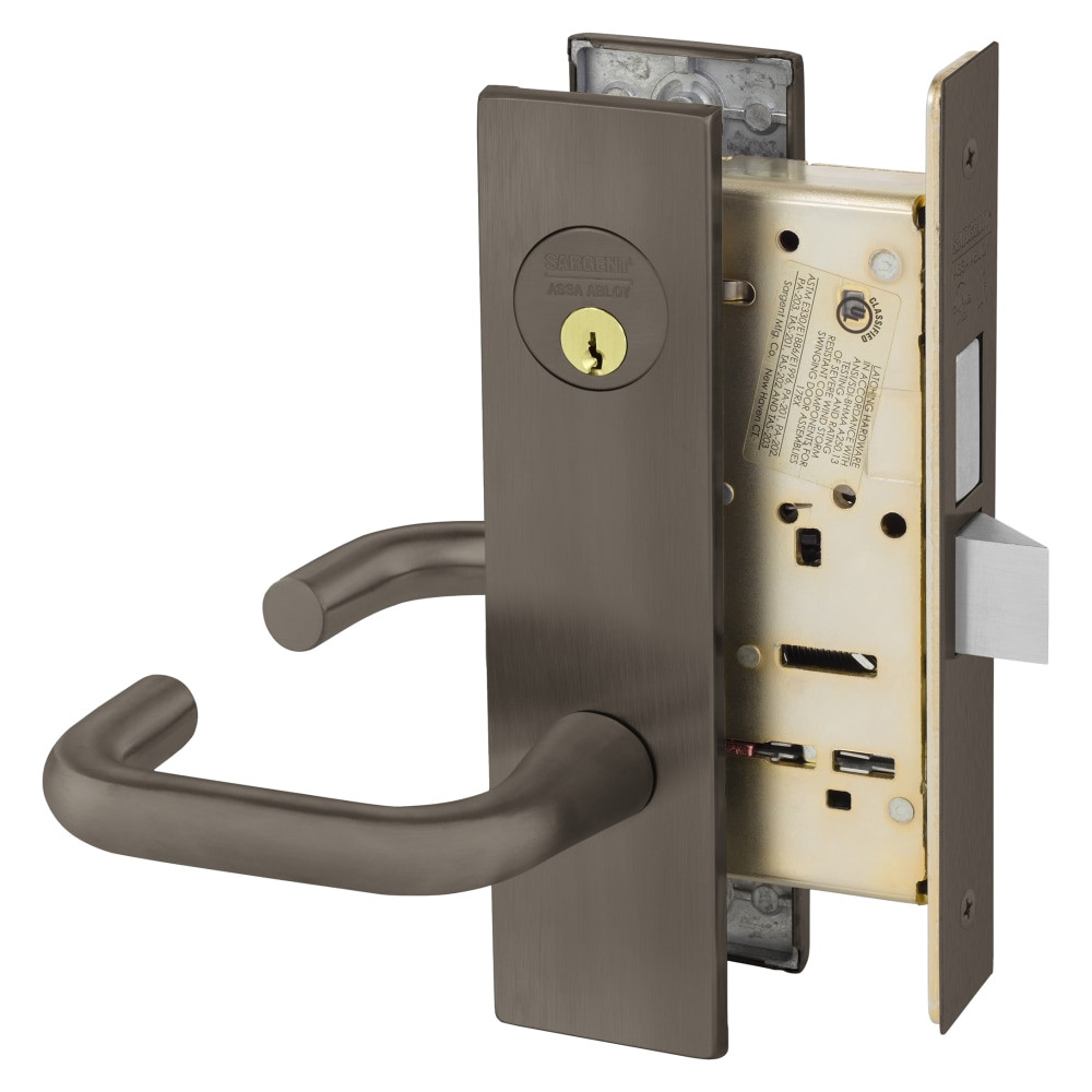 8227-LE1J-10B Sargent 8200 Series Storeroom Mortise Lock in Oil Rubbed Bronze