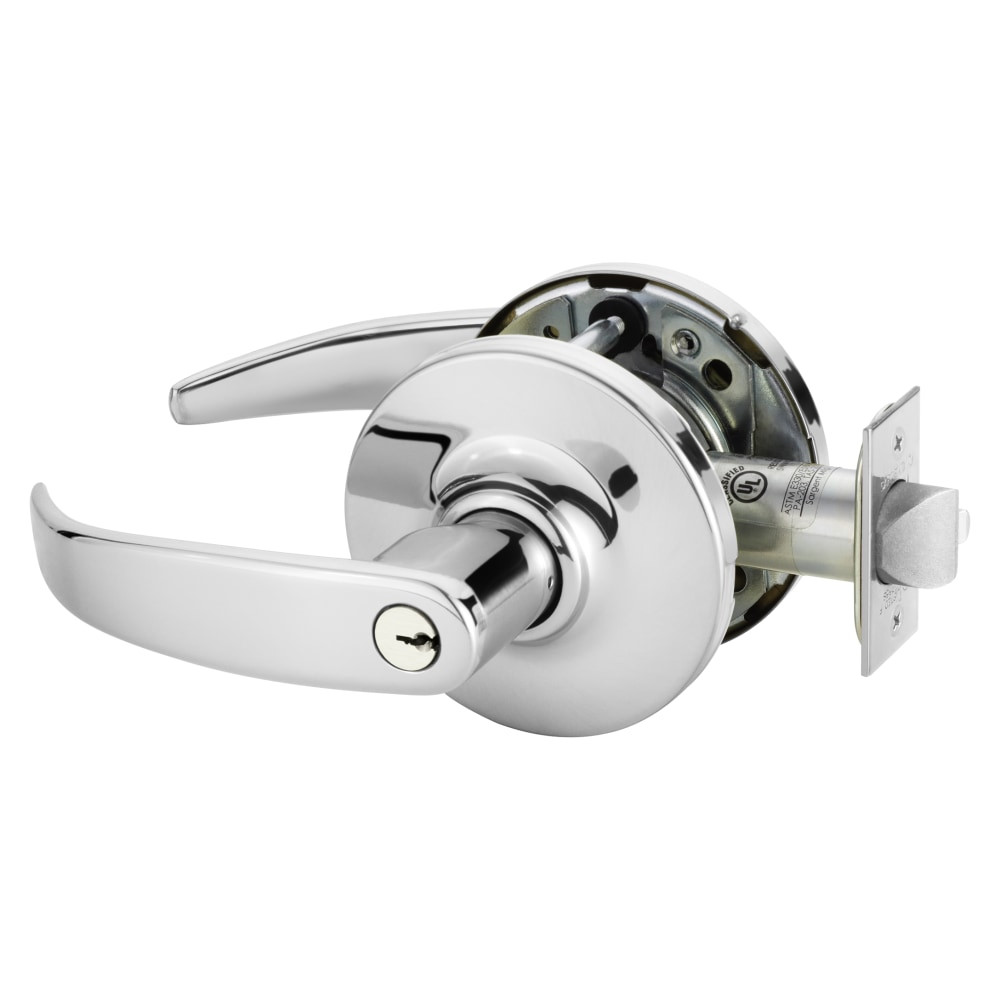 10XG04-GP-26 Sargent 10X Storeroom Cylindrical Lock in Bright Chrome