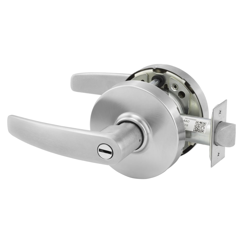 10XU65-LB-26D Sargent 10X Privacy Cylindrical Lock in Satin Chrome