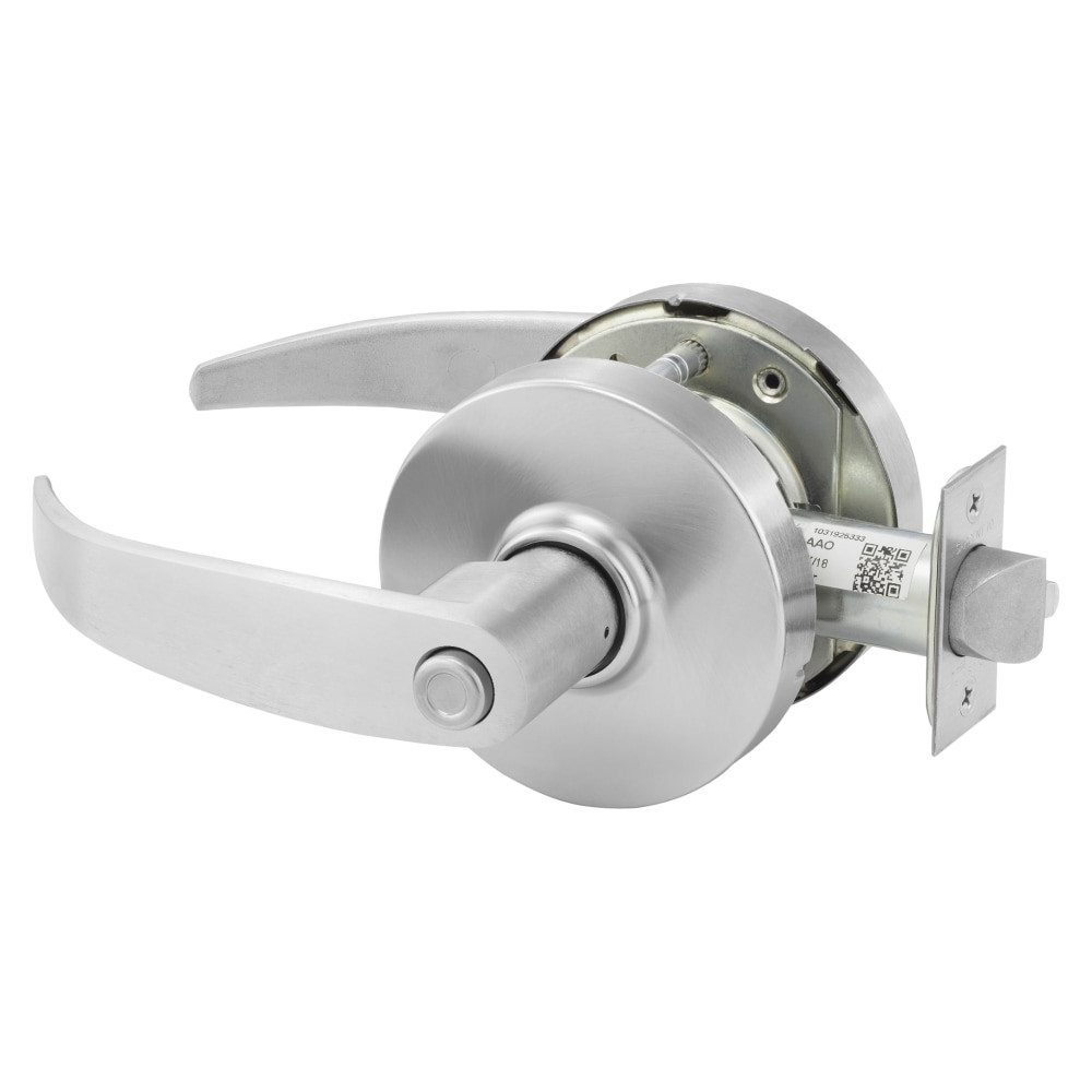 10XU68-LP-26D Sargent 10X Privacy Cylindrical Lock in Satin Chrome