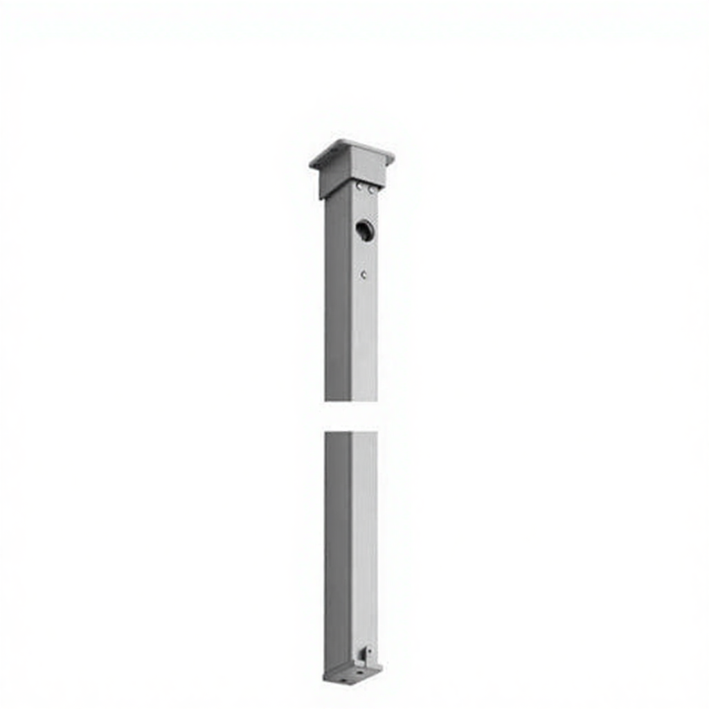 Sargent 12-980 Removable Fire-Rated Steel Mullion for Double Doors with Rim Exit Devices