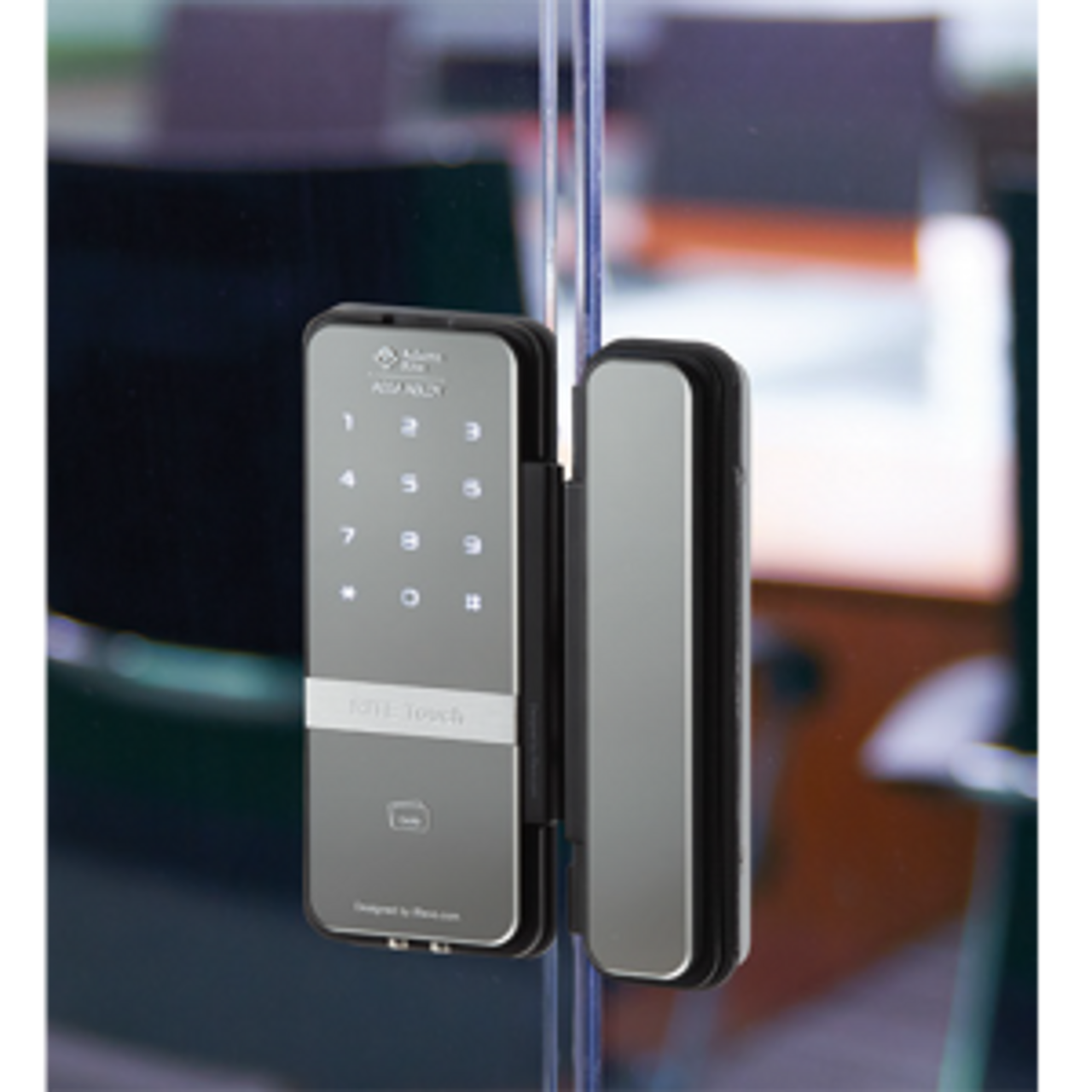 RT1050D Adams Rite RITE Touch Digital Glass Door Lock in Elegant