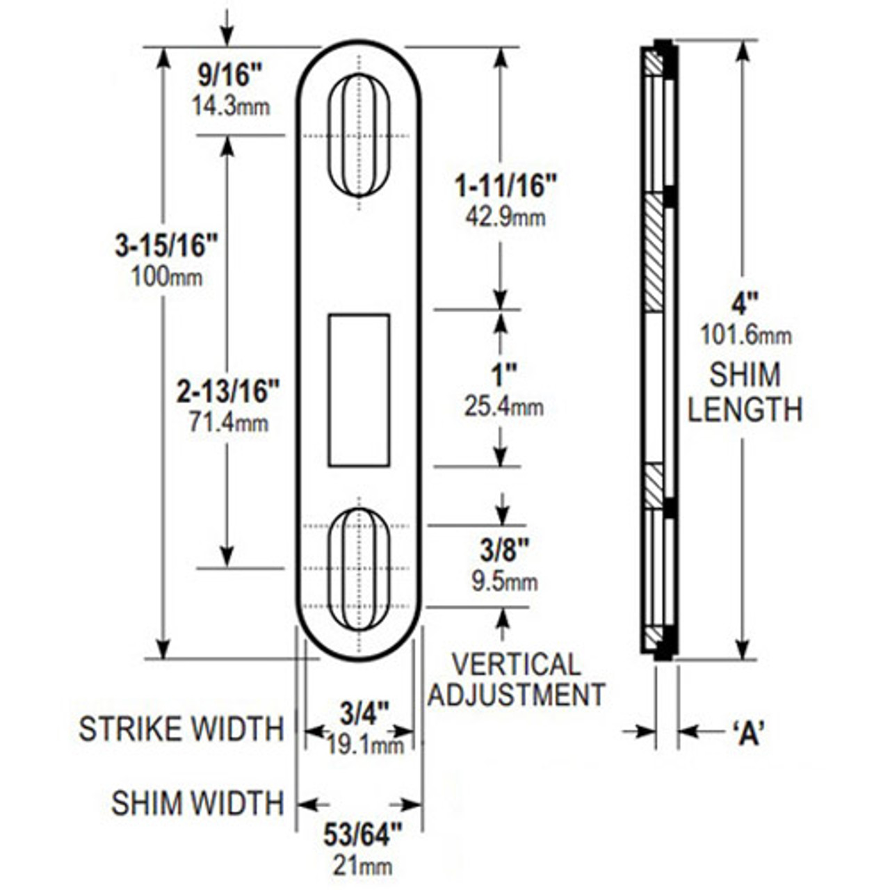 4802-03-603 Adams Rite Strike