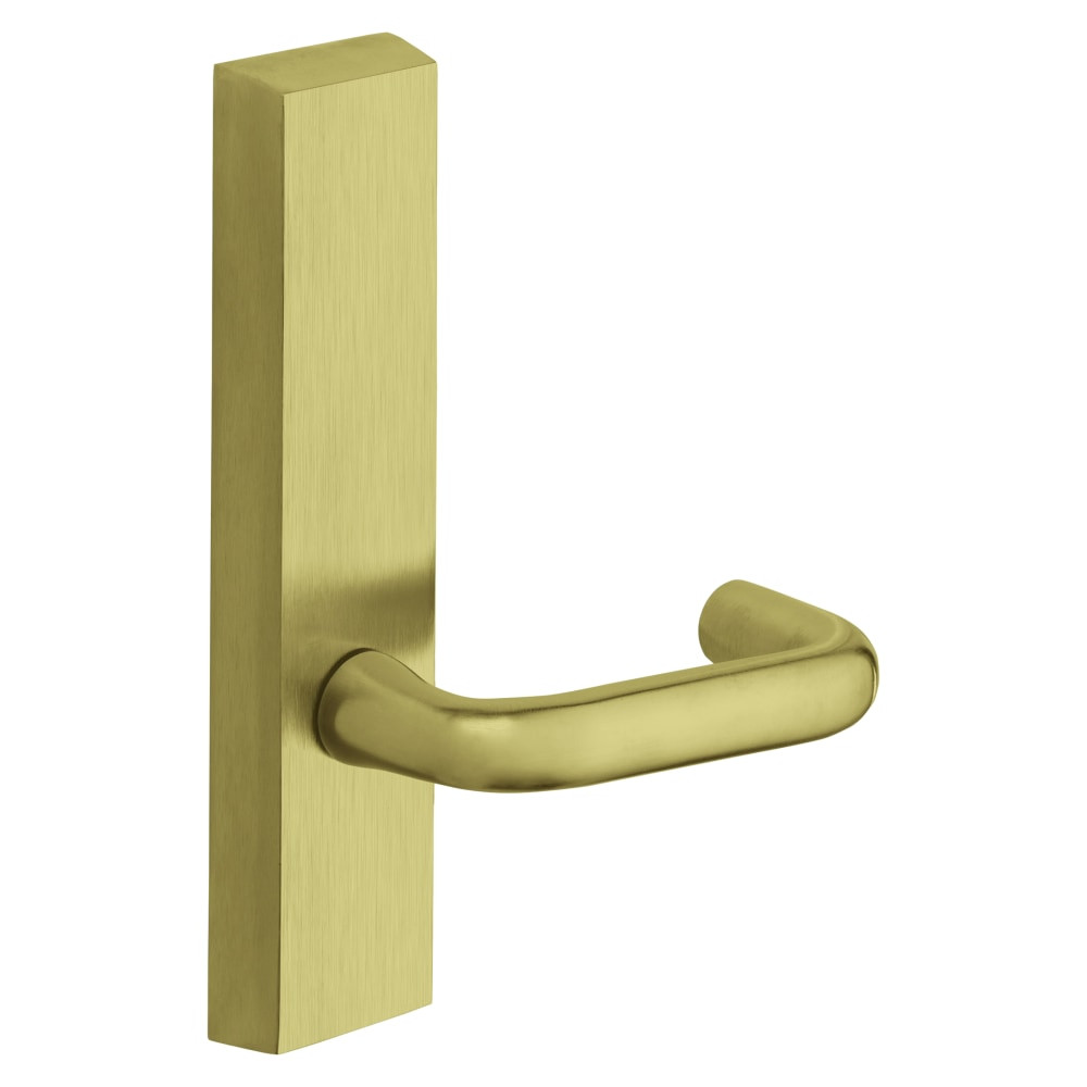 710-ETJ-LHRB-4 Sargent Surface Vertical Rod Exit Device in Satin Brass