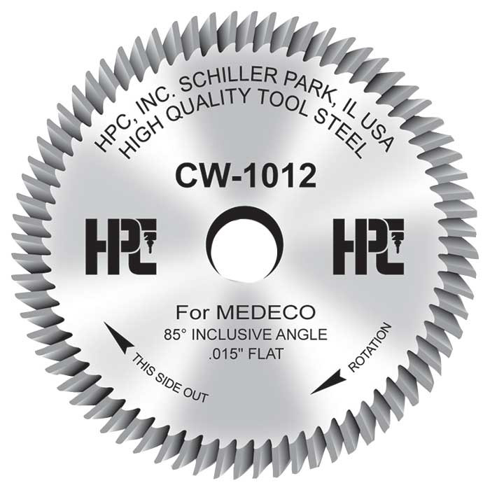 HPC CW-1012 — Cutter, Medeco High Security