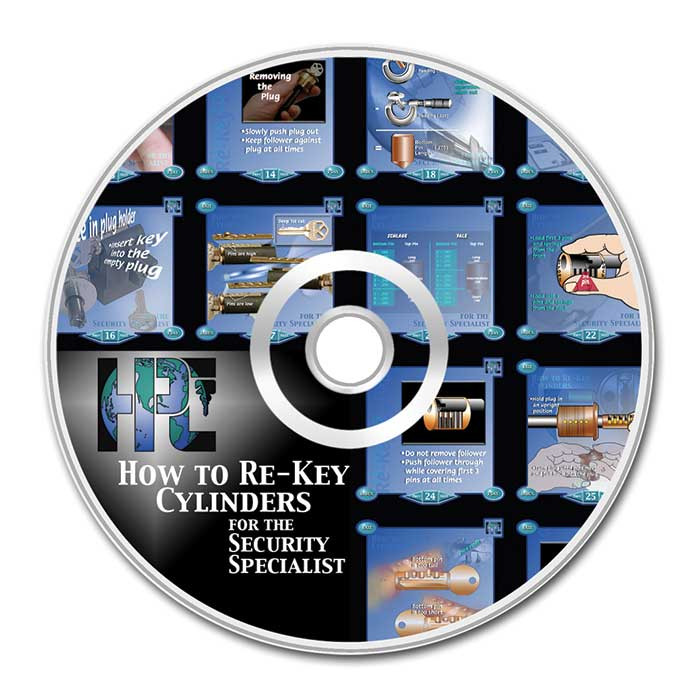 HPC HT-RKC1 — How to Re-Key Cylinders CD