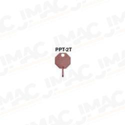 HPC PPT-2T — Plain Permanent Tags, 100 Pack