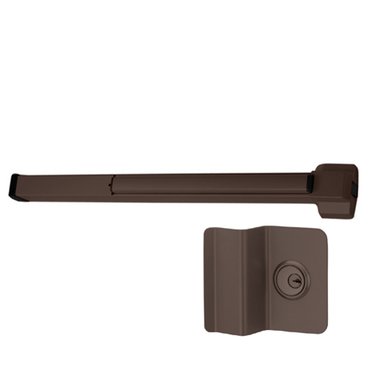 LD22NL-SP313-4 Von Duprin Exit Device in Duranodic Dark Bronze
