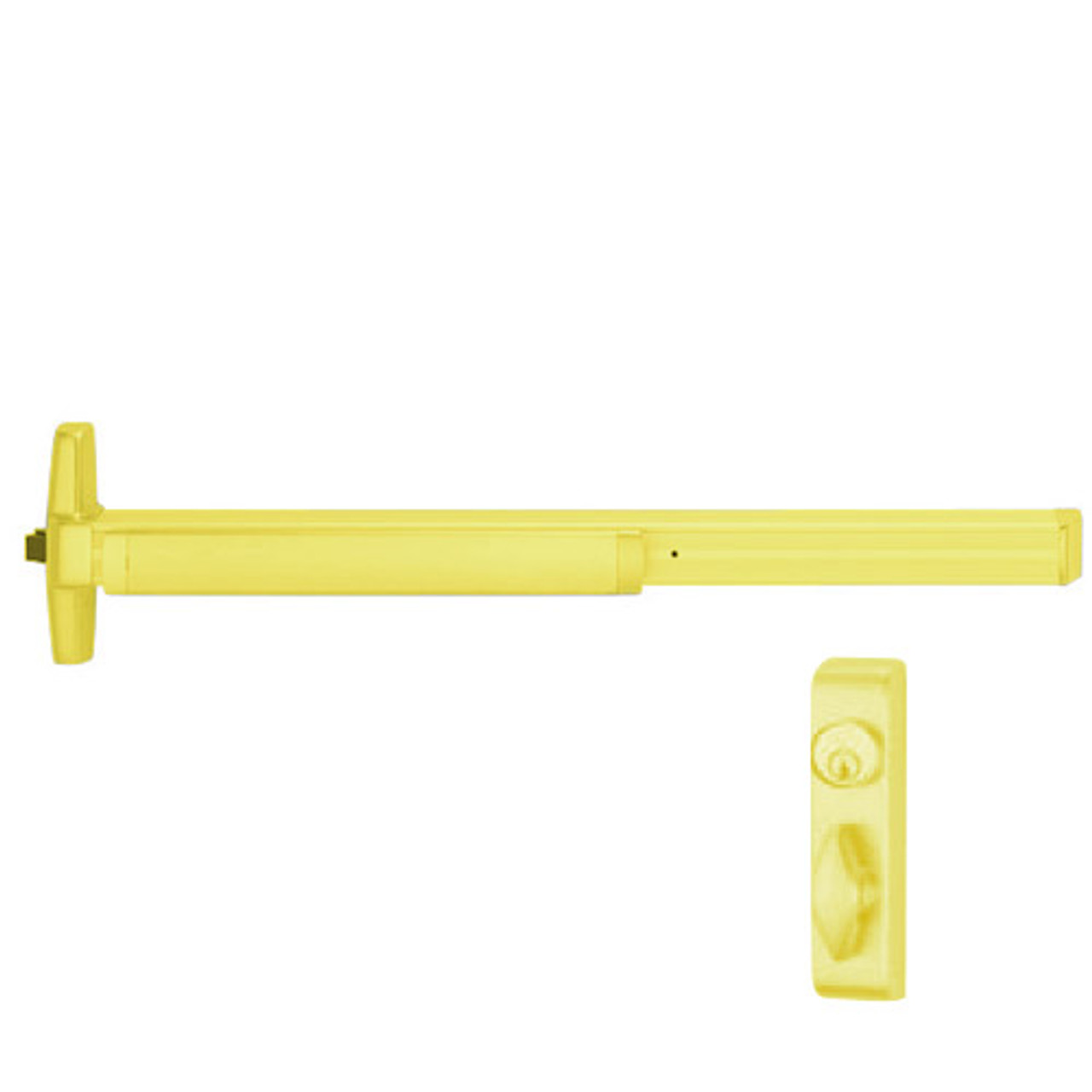 33A-T-US3-3 Von Duprin Exit Device in Bright Brass