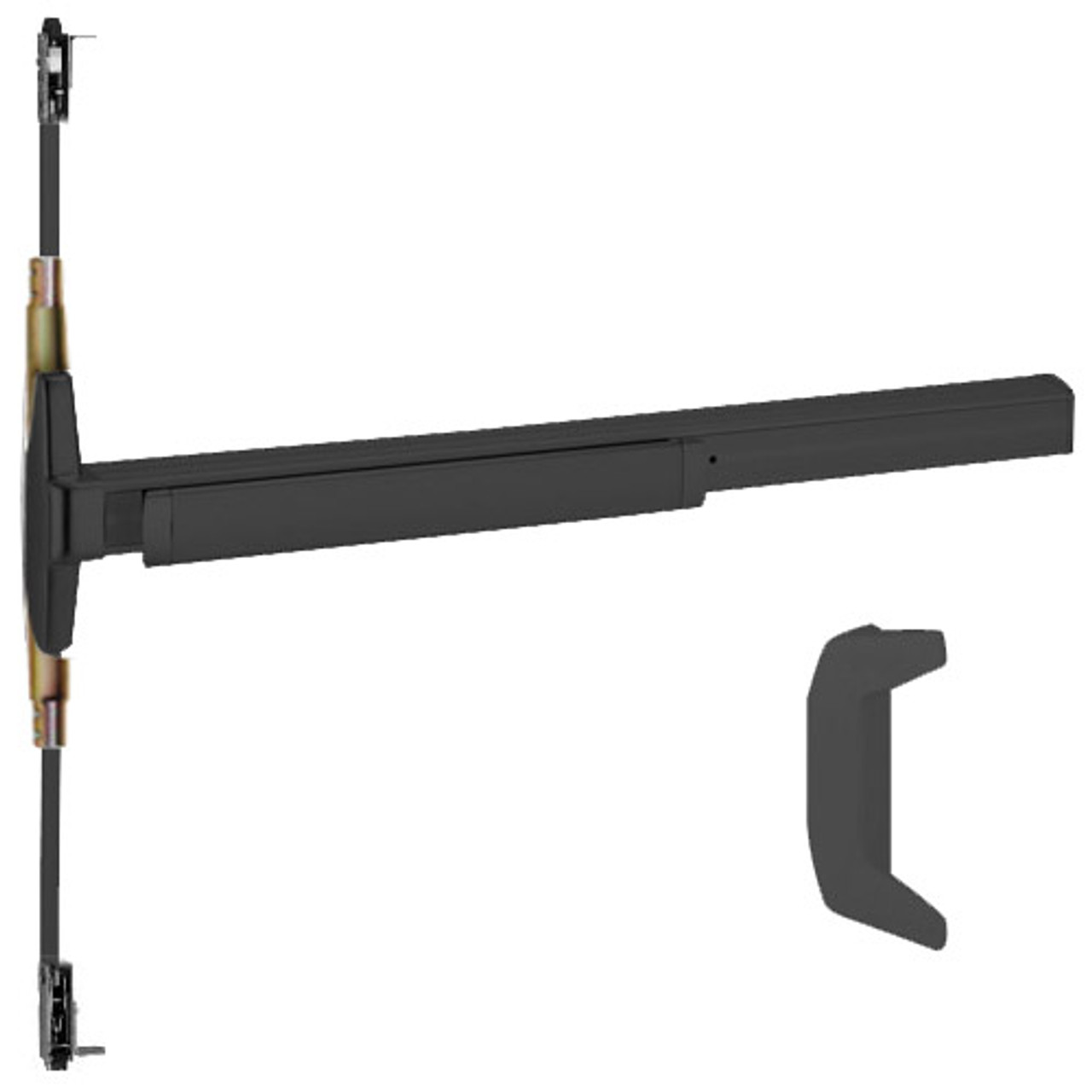 3347A-DT-315-3 Von Duprin Exit Device in Black