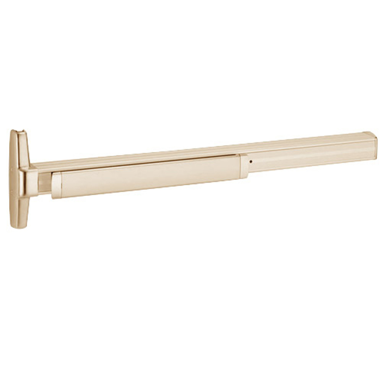 3348A-EO-US10-4 Von Duprin Exit Only Non Fire-Rated Concealed Vertical Rod Exit Device for Hollow Metal Doors in Satin Bronze