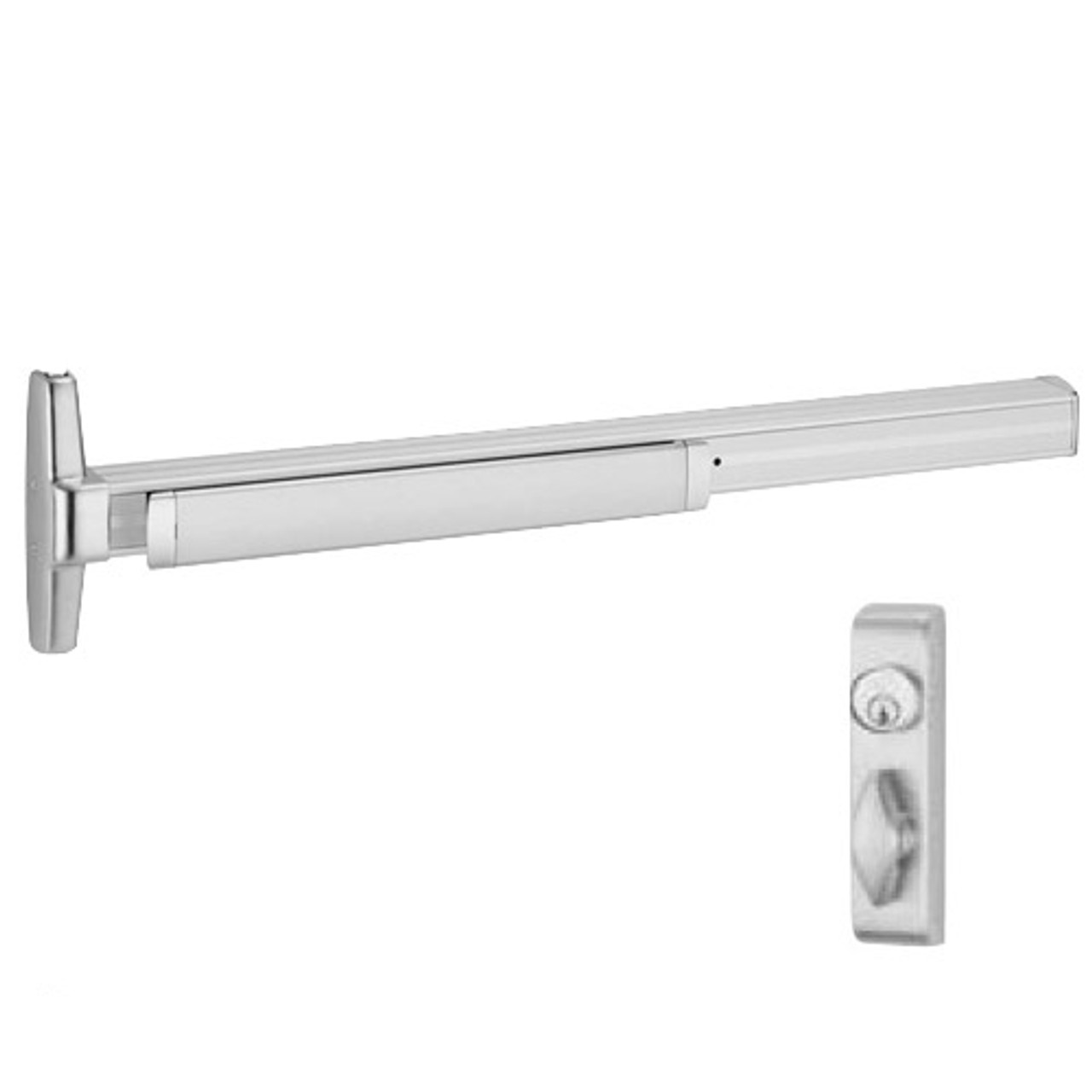 3348A-T-US28-4 Von Duprin Exit Device in Anodized Aluminum