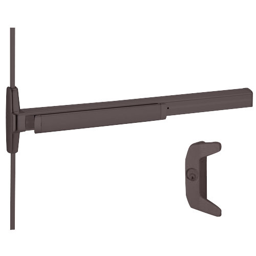 3327A-NL-LHR-F-313-4 Von Duprin Exit Device in Duranodic Dark Bronze