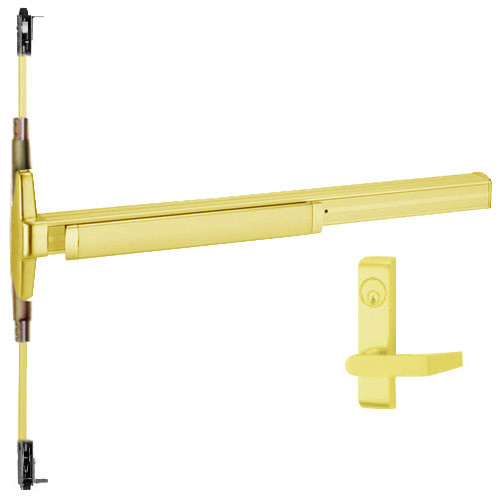 3347A-L-F-US3-3-LHR Von Duprin Exit Device in Bright Brass