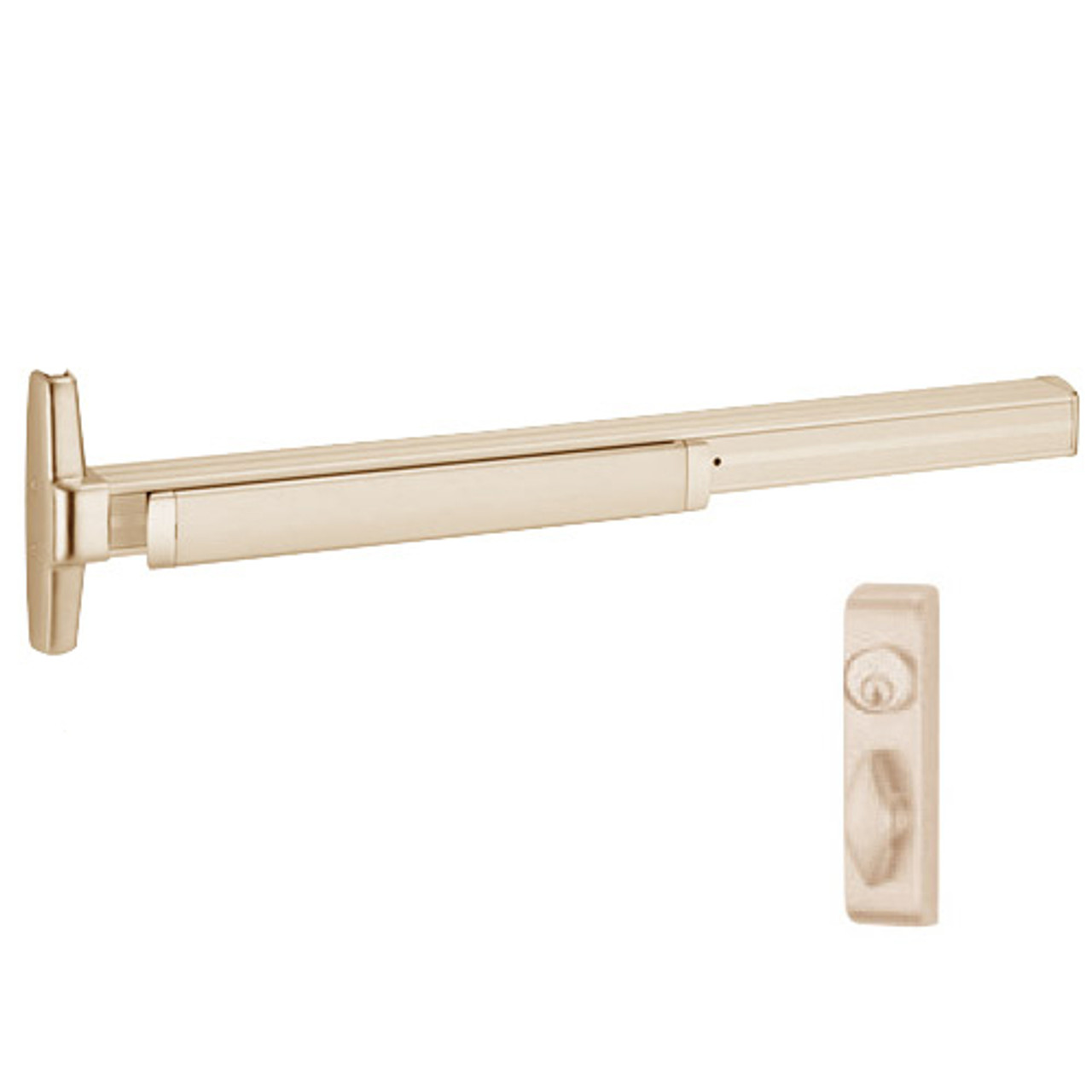 3348A-T-F-US10-3 Von Duprin Exit Device in Satin Bronze