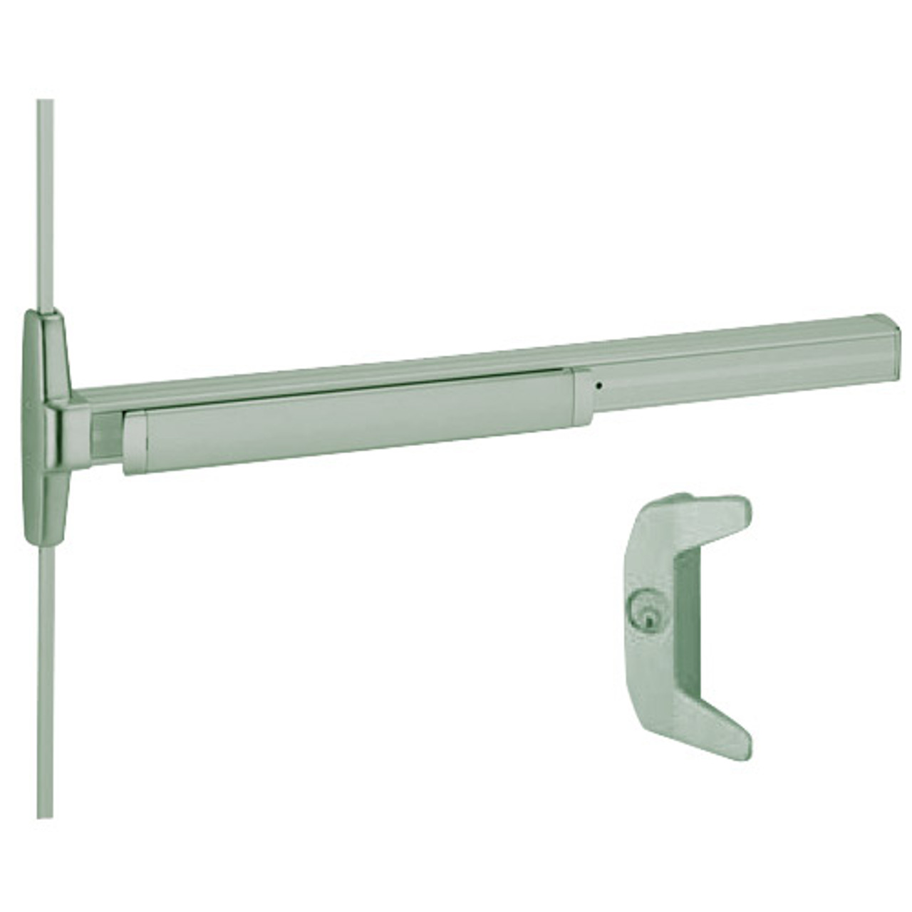 3527A-NL-LHR-F-US26D-2 Von Duprin Exit Device in Satin Chrome