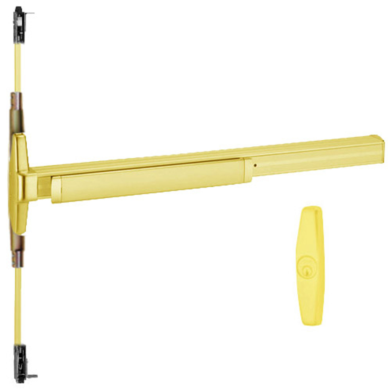 3547A-NL-OP-F-US3-3 Von Duprin Exit Device in Bright Brass