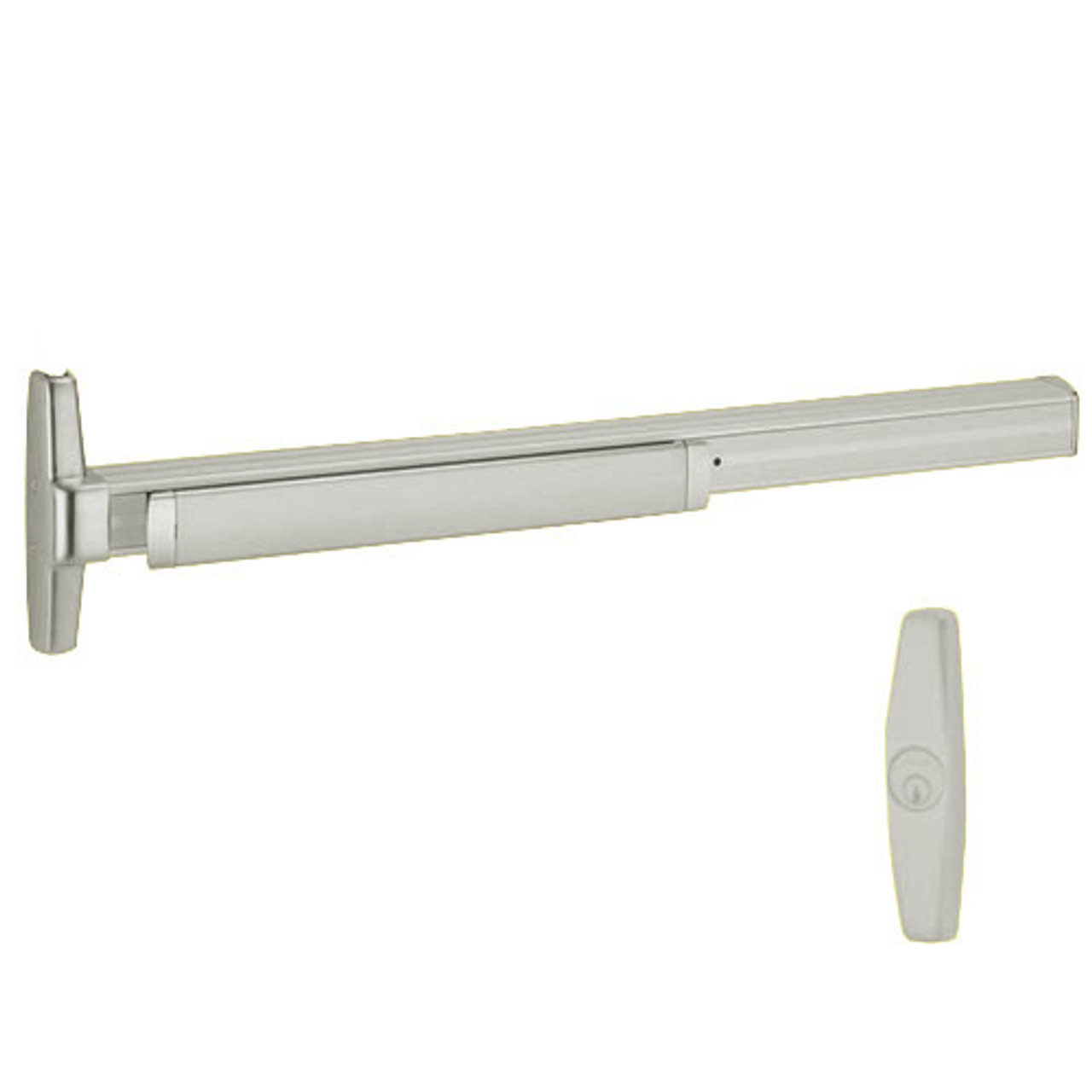 Von Duprin Exit Device in Satin Nickel