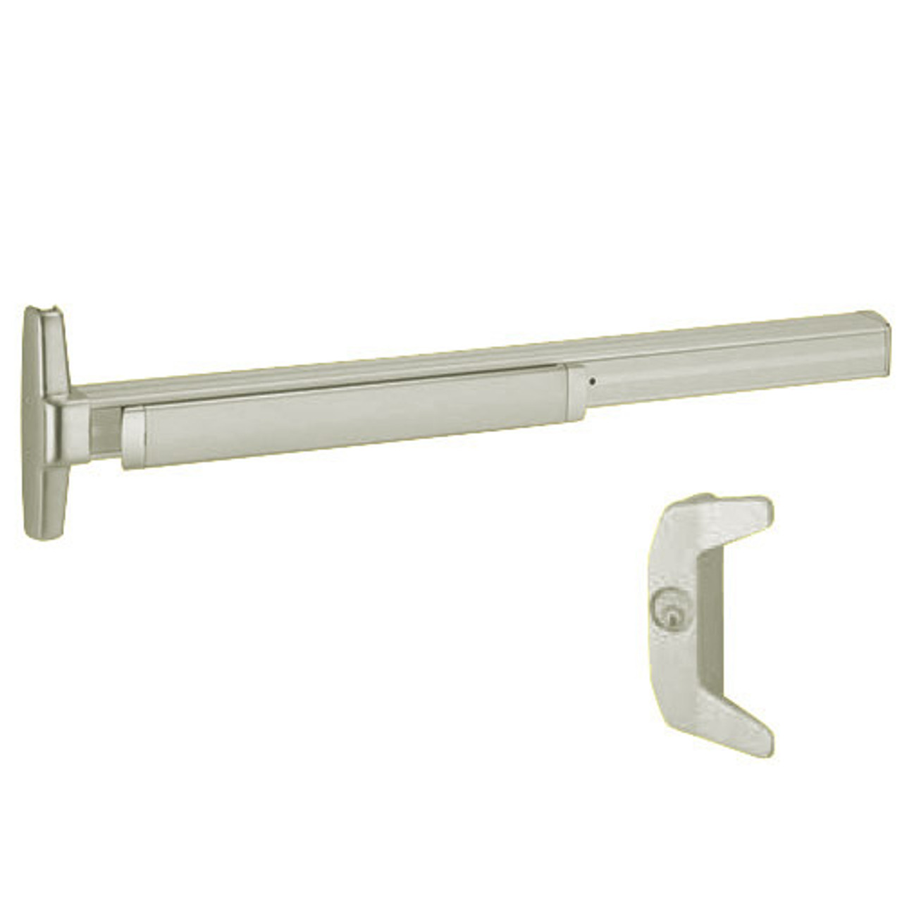 3550A-WDC-NL-LHR-US15-3 Von Duprin Exit Device in Satin Nickel