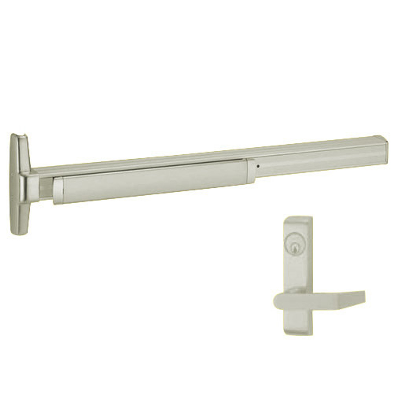 3550A-WDC-L-US15-2-LHR Von Duprin Exit Device in Satin Nickel