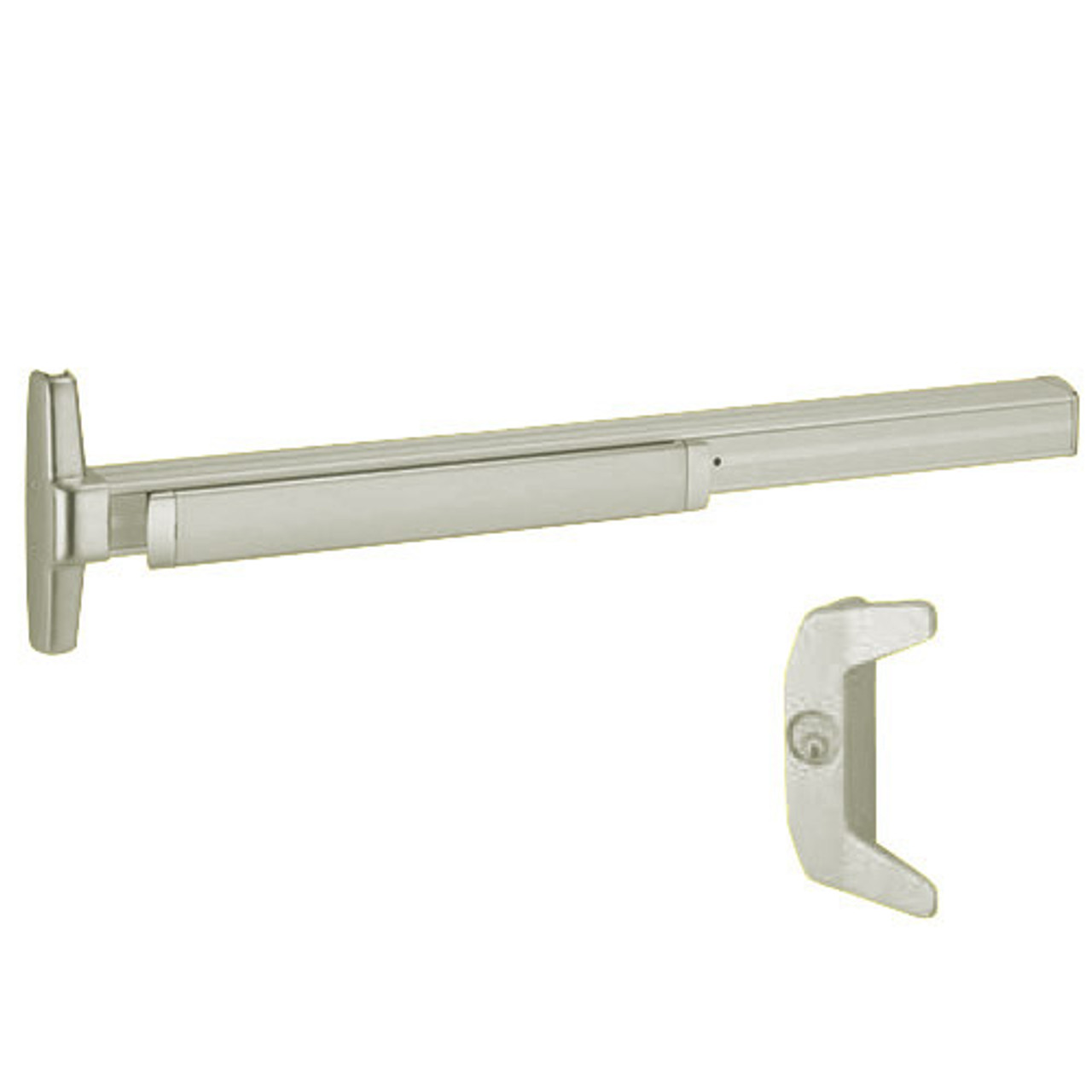 3550A-WDC-NL-RHR-F-US15-3 Von Duprin Exit Device in Satin Nickel