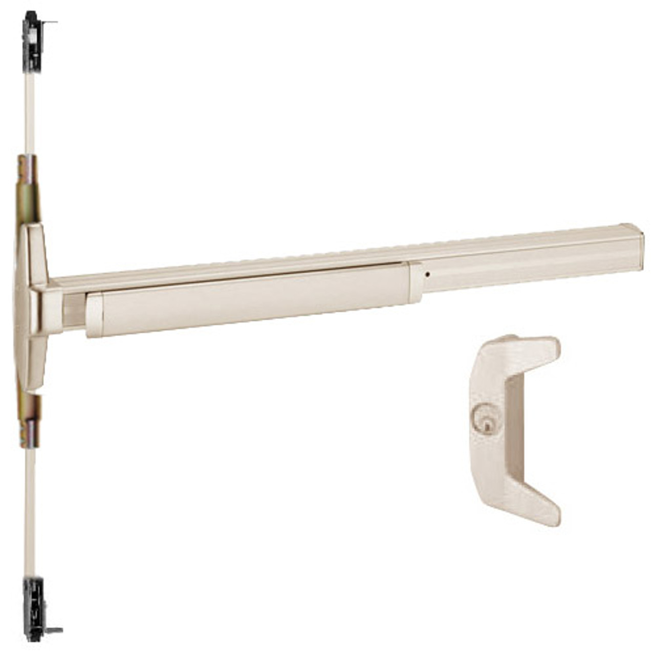 3547A-NL-LHR-US4-4 Von Duprin Exit Device in Satin Brass