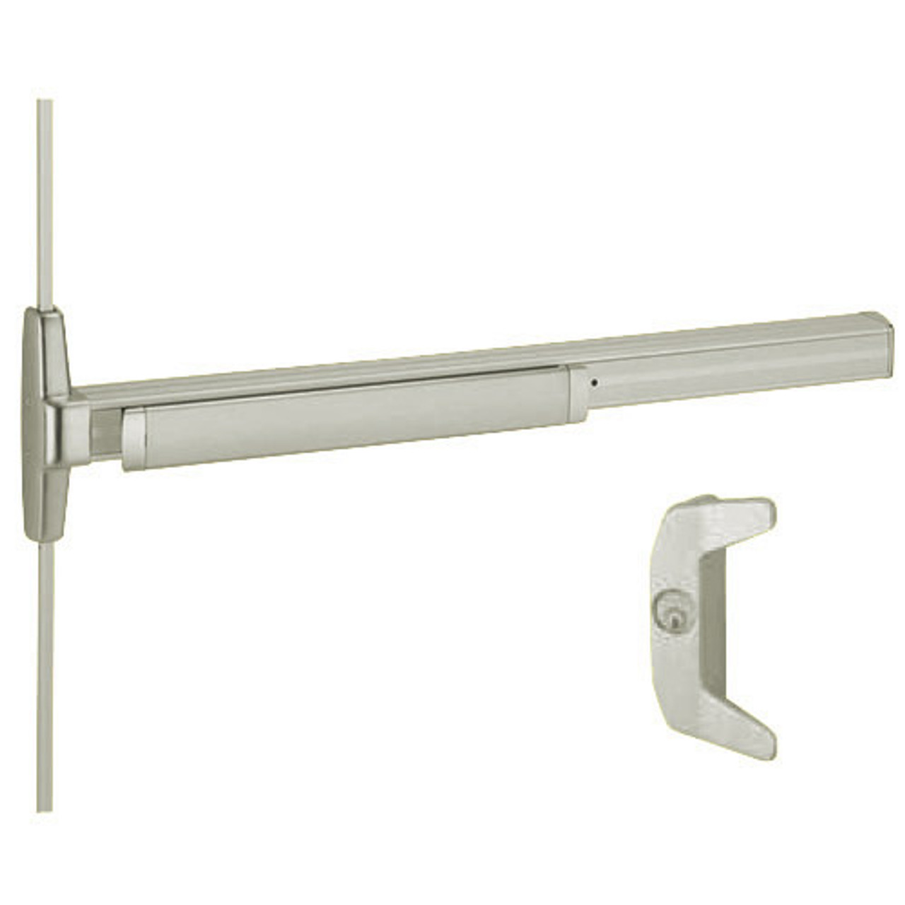 3527A-NL-RHR-US15-2 Von Duprin Exit Device in Satin Nickel