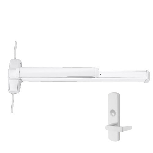 9848L-US26-3-LHR Von Duprin Exit Device in Bright Chrome