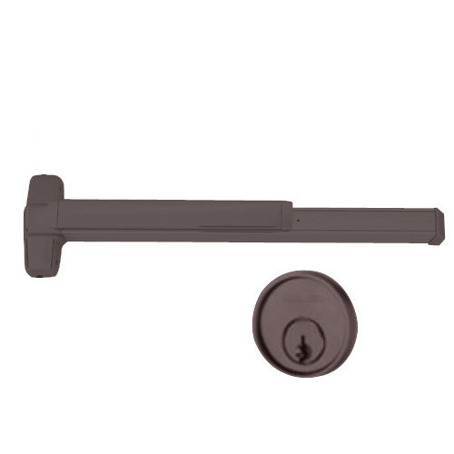 9847WDC-NL-OP-313-3 Von Duprin Exit Device in Duranodic Dark Bronze