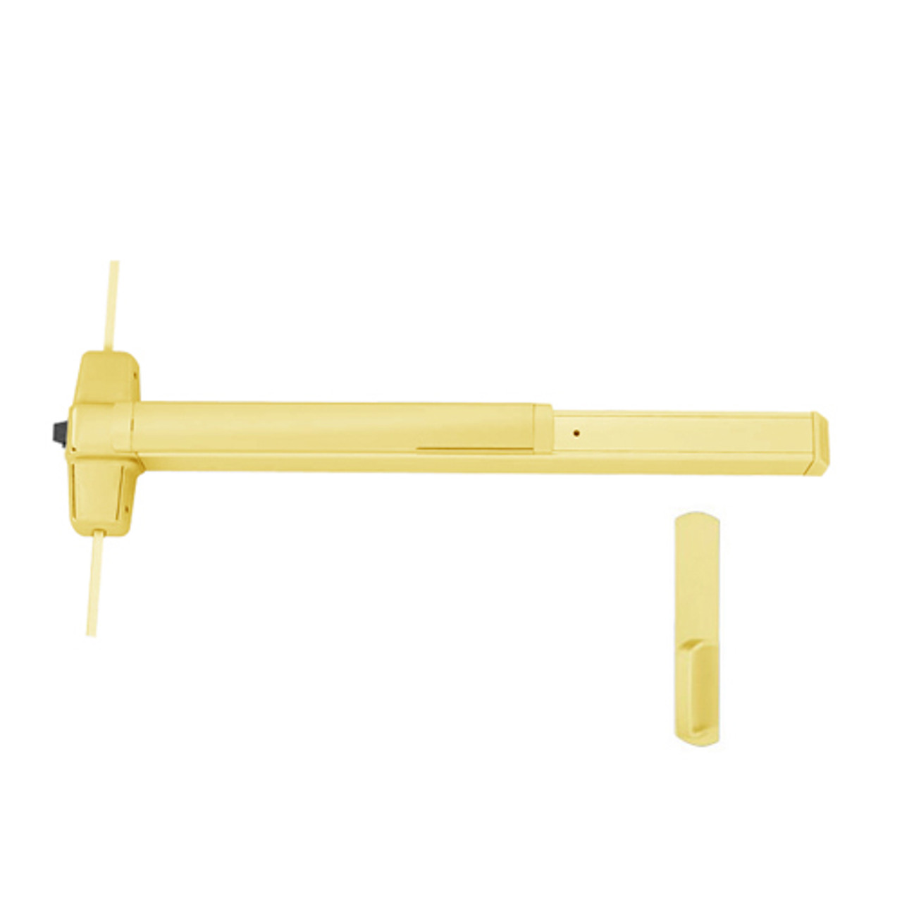 9857DT-US3-4 Von Duprin Exit Device in Bright Brass