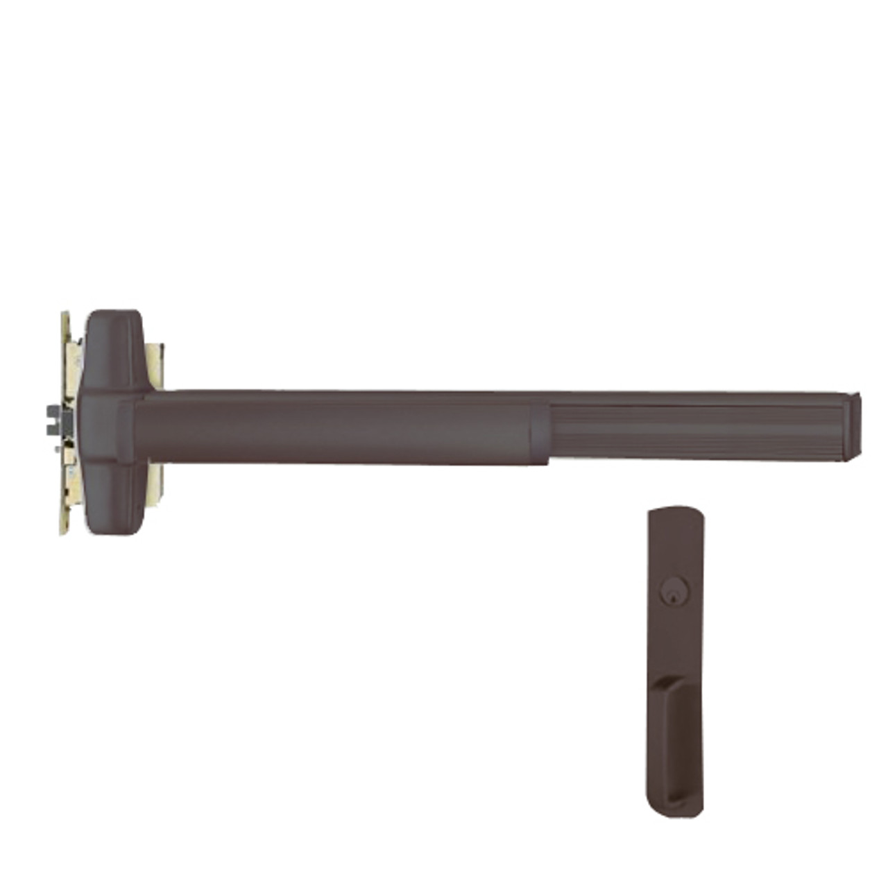 9875NL-313-3 Von Duprin Exit Device in Duranodic Dark Bronze