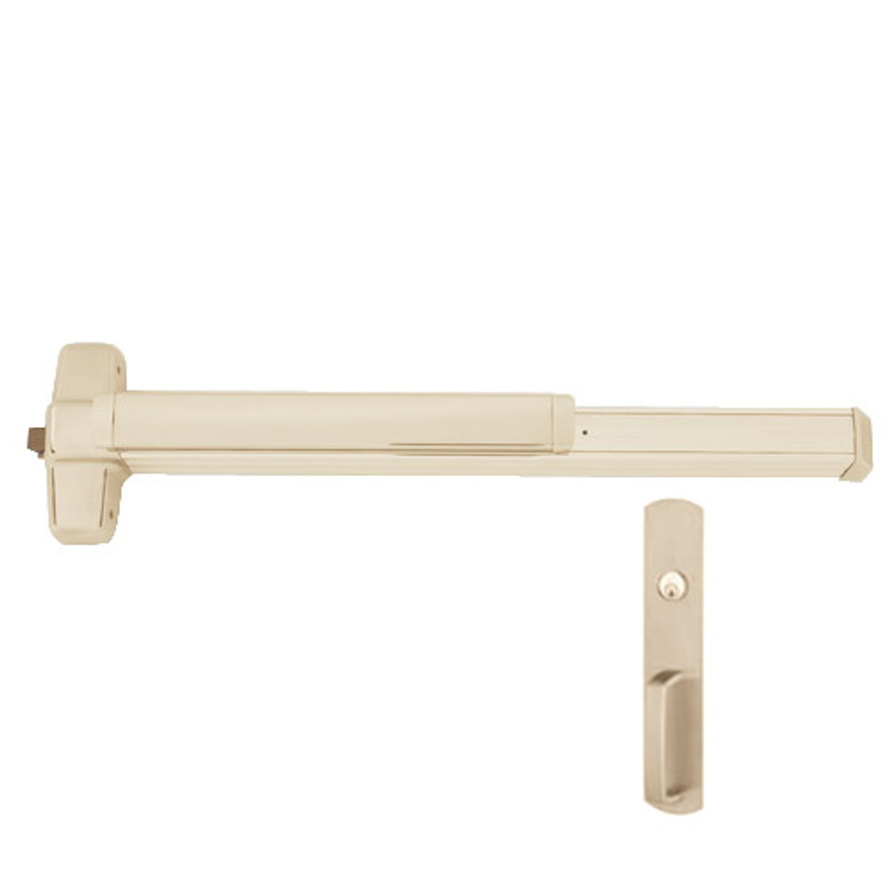 98NL-F-US4-3 Von Duprin Exit Device in Satin Brass