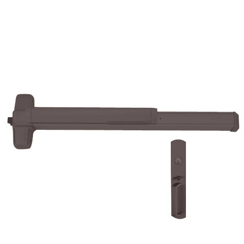 98TP-F-313-4 Von Duprin Exit Device in Duranodic Dark Bronze