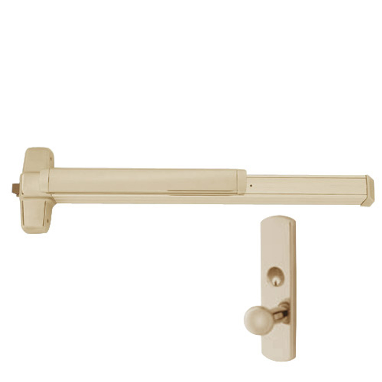 98K-F-US15-4 Von Duprin Exit Device in Satin Nickel