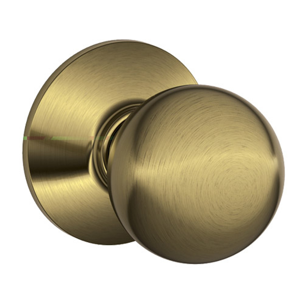 A10S-ORB-609 Schlage Orbit Commercial Cylindrical Lock in Antique Brass