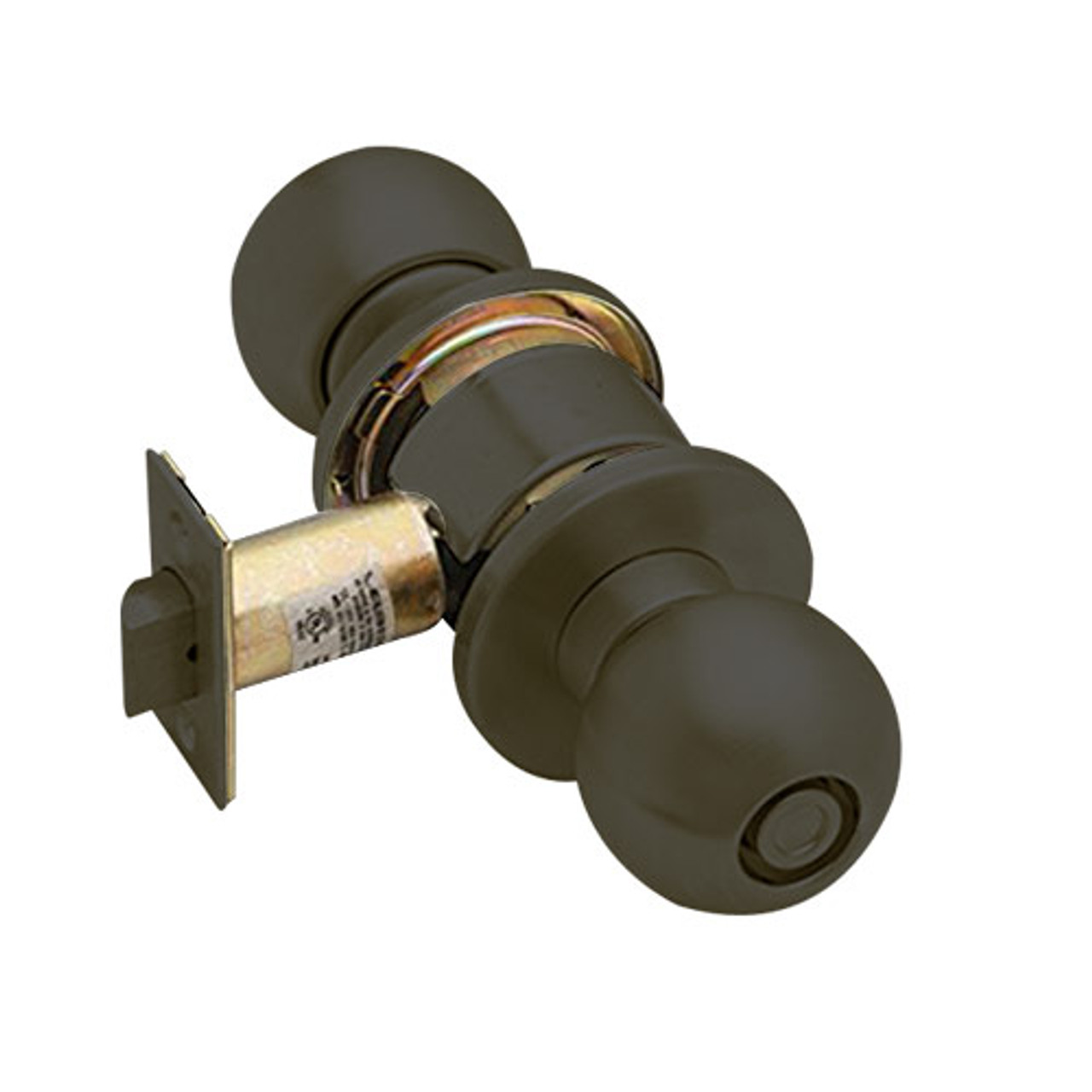 A40S-ORB-613 Schlage Orbit Commercial Cylindrical Lock in Oil Rubbed Bronze