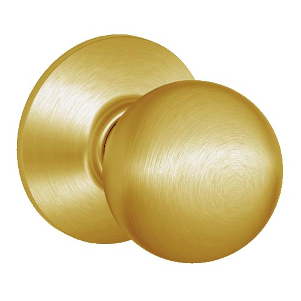 A170-ORB-606 Schlage Orbit Commercial Cylindrical Lock in Satin Brass